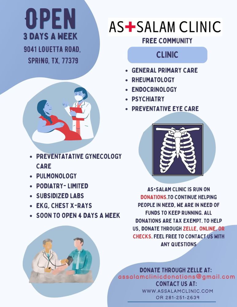 Assalam Clinic Flyer